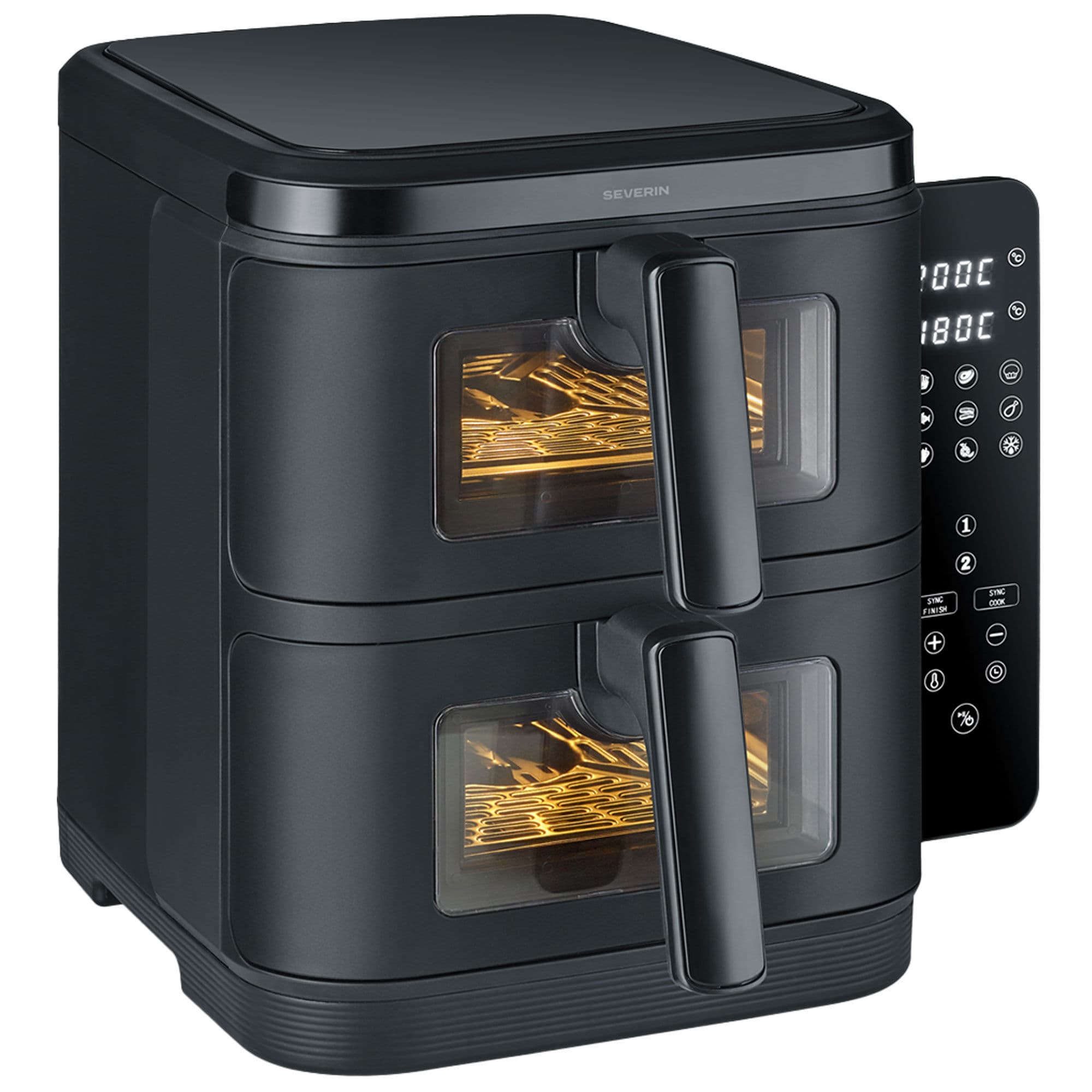 Bagaren och Kocken Cosori Premium II Plus Airfryer 6,2 liter svart produktbild