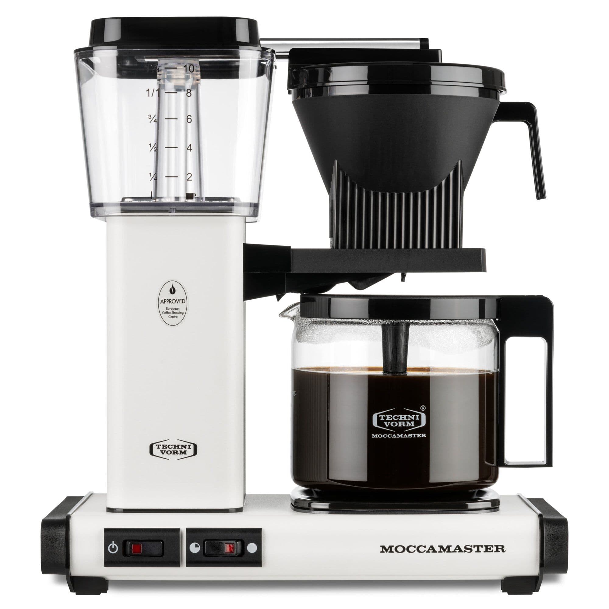 Bagaren och Kocken Moccamaster Automatic kaffebryggare 1,25 liter matte white produktbild