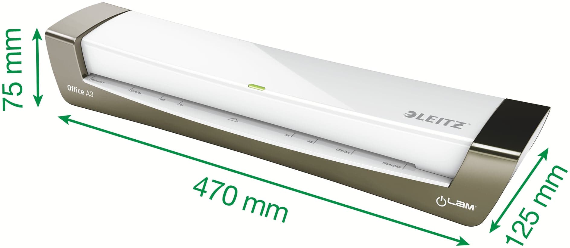 Kontorsgiganten Leitz iLAM Office A3 produktbild
