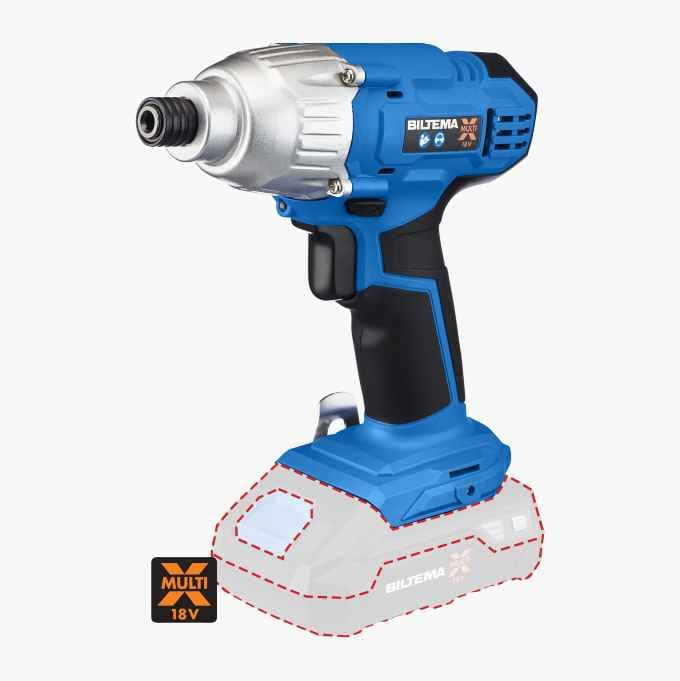 Biltema Slagskruvdragare IDR 18V produktbild